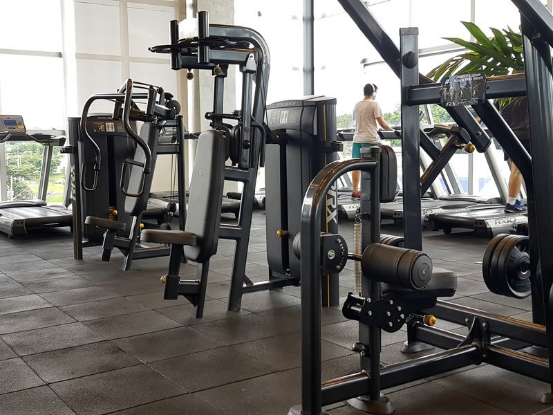 Estação de Musculação: