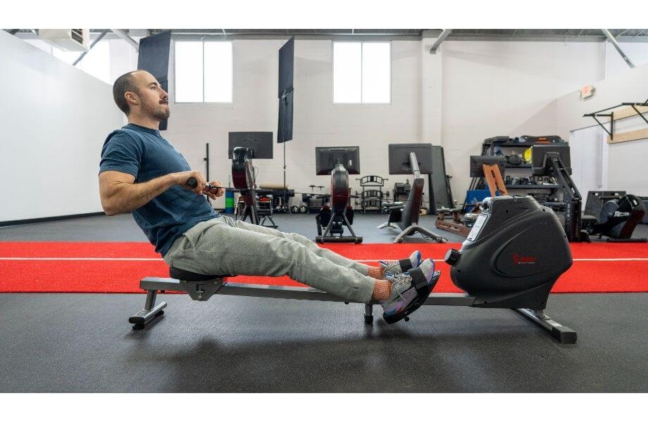  Sunny Health & Fitness Magnetic Rowing Machine