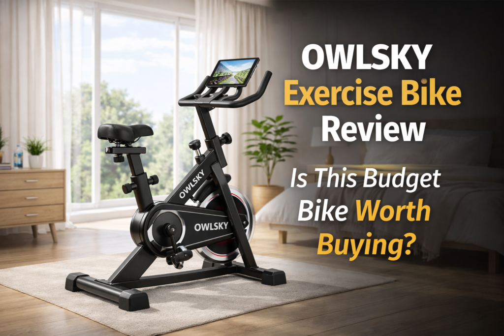 OWLSKY Exercise Bike with App